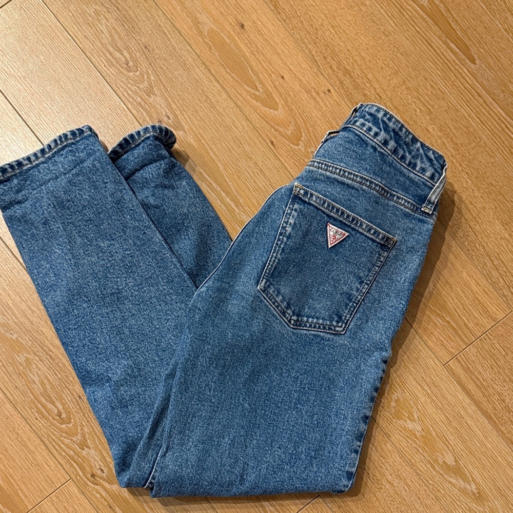 Guess Vintage Mom Blue Denim Jeans